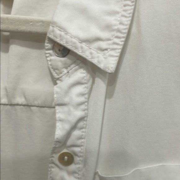 White Button-Up Shirt - Picture 3 of 4